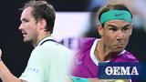 Τελικός Australian Open Live, Ναδάλ-Μεντβέντεφ 1-2 2-6 6-7 6-4,telikos Australian Open Live, nadal-mentventef 1-2 2-6 6-7 6-4