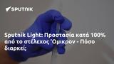 Sputnik Light, Προστασία, 100, Ομικρον,Sputnik Light, prostasia, 100, omikron