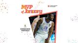 Euroleague, MVP, Ιανουαρίου, Γιαμπουζέλε, Ρεάλ Μαδρίτης,Euroleague, MVP, ianouariou, giabouzele, real madritis