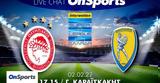 Live Chat Ολυμπιακός-Παναιτωλικός,Live Chat olybiakos-panaitolikos