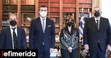 Συνάντηση Σακελλαροπούλου, Βορείου Ηπείρου,synantisi sakellaropoulou, voreiou ipeirou