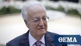 Former Greek President Christos Sartzetakis,