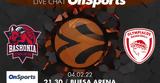 Live Chat Μπασκόνια-Oλυμπιακός,Live Chat baskonia-Olybiakos