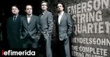 Emerson String Quartet, Τέσσερις, 9 Grammy, Μέγαρο,Emerson String Quartet, tesseris, 9 Grammy, megaro