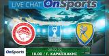 Live Chat Ολυμπιακός-Παναιτωλικός,Live Chat olybiakos-panaitolikos