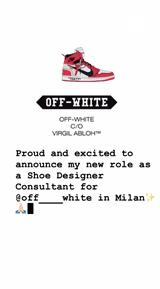 Ελβίρα Παναγιωτοπούλου, Consultant Shoe Designer, Off-White,elvira panagiotopoulou, Consultant Shoe Designer, Off-White