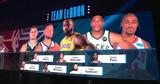 NBA All-Star Game, Γιάννης, Τζέιμς, Team LeBron, Team Durant,NBA All-Star Game, giannis, tzeims, Team LeBron, Team Durant