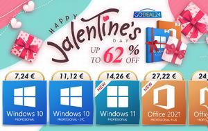 Valentine’s Day Sale, Αποκτήστε Office 2021, Windows 11, Valentine’s Day Sale, apoktiste Office 2021, Windows 11