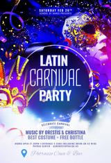 Latin Carnival Party,Patrasso Cava #x26 Bar