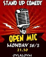 Open Mic, Ουλαλούμ,Open Mic, oulaloum