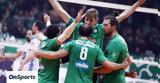 Volley League Ανδρών, ΠΑΟΚ, Παναθηναϊκού,Volley League andron, paok, panathinaikou