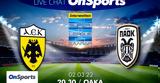 Live Chat ΑΕΚ-ΠΑΟΚ,Live Chat aek-paok