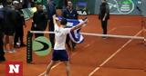 Davis Cup, Ανατροπή, Πέτρο Τσιτσιπά, Ελλάδα,Davis Cup, anatropi, petro tsitsipa, ellada