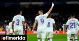 La Liga, Αγκαλιά, Ρεάλ Μαδρίτης -Κέρδισε, 4-1, Σοσιεδάδ, Μπερναμπέου,La Liga, agkalia, real madritis -kerdise, 4-1, sosiedad, bernabeou