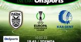 Live Chat ΠΑΟΚ-Γάνδη,Live Chat paok-gandi