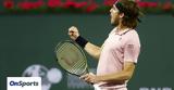 Στέφανος Τσιτσιπάς, Πρόκριση, Indian Wells +videos,stefanos tsitsipas, prokrisi, Indian Wells +videos