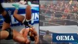 Σοκαριστικός, Big E, Smackdown, Έσπασε,sokaristikos, Big E, Smackdown, espase