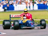 Nigel Mansell, Williams FW14, 1991, Senna, GP Μεγάλης Βρετανίας,Nigel Mansell, Williams FW14, 1991, Senna, GP megalis vretanias