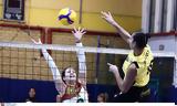 Volley League Γυναικών, Ήττα, Αμαζόνων Νέας Ερυθραίας, ΑΕΚ, 3-0,Volley League gynaikon, itta, amazonon neas erythraias, aek, 3-0