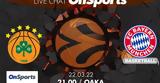 Live Chat Παναθηναϊκός ΟΠΑΠ-Μπάγερν Μονάχου,Live Chat panathinaikos opap-bagern monachou