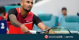 Άνετα, Miami Open, Κύργιος #45 Απέκλεισε, Ρούμπλεφ,aneta, Miami Open, kyrgios #45 apekleise, roublef