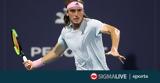 Miami Open, Δυσκολεύτηκε, Τσιτσιπάς,Miami Open, dyskoleftike, tsitsipas