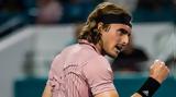 Miami Open, Αγχώθηκε, Τσιτσιπάς,Miami Open, agchothike, tsitsipas