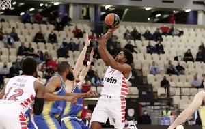 Ολυμπιακός-Περιστέρι 104-85, Έβδομη, Basket League, olybiakos-peristeri 104-85, evdomi, Basket League