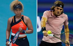 Ναόμι Οσάκα, Στέφανο Τσιτσιπά, naomi osaka, stefano tsitsipa