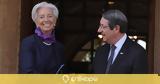 ​Συνάντηση Lagarde - Αναστασιάδη,​synantisi Lagarde - anastasiadi