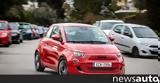 Δοκιμή, Fiat 500e RED + 500 Iride,dokimi, Fiat 500e RED + 500 Iride