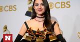 Grammys 2022, Θρίαμβος, Τζον Μπατίστ, Ολίβια Ροντρίγκο,Grammys 2022, thriamvos, tzon batist, olivia rontrigko