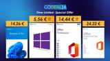 Προσφορές Απριλίου, GoDeal24, Windows, 6 07€ Office 2021, 14 44€,prosfores apriliou, GoDeal24, Windows, 6 07€ Office 2021, 14 44€