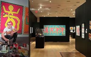 Keith Haring, A Radiant Legacy, Μεγάλη, Μουσείο Τέχνης Michener, Πενσιλβάνια, Keith Haring, A Radiant Legacy, megali, mouseio technis Michener, pensilvania