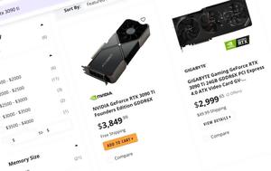 Scalpers, Nvidia RTX 3090 Ti, 3 000