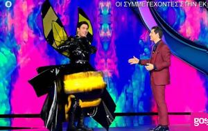 Masked Singer, Κώστας Μαρτάκης, Masked Singer, kostas martakis