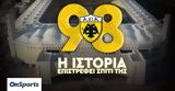 ΠΑΕ ΑΕΚ, 98α, Η Ιστορία,pae aek, 98a, i istoria