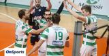 Volley League Ανδρών, Νίκη, Παναθηναϊκό, ΠΑΟΚ, 3-0,Volley League andron, niki, panathinaiko, paok, 3-0