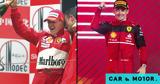 Leclerc, Schumacher,Ferrari