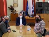 Επίσκεψη, Οικολόγων Πράσινων, Δημαρχείο Αιγιαλείας,episkepsi, oikologon prasinon, dimarcheio aigialeias