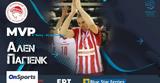 Volley League -, 7άδα, O Άλεν Παγιένκ MVP, 8ης,Volley League -, 7ada, O alen pagienk MVP, 8is