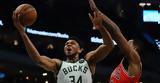 NBA Γιάννης Αντετοκούνμπο, Μπακς, Μπουλς, Game 3,NBA giannis antetokounbo, baks, bouls, Game 3