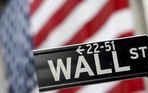 Wall Street, Βαριές, Dow - Βουτιά, Nasdaq, Wall Street, varies, Dow - voutia, Nasdaq
