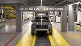 Dacia, 10 000 000στό,Dacia, 10 000 000sto