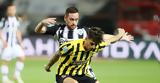 ΠΑΟΚ - ΑΕΚ 1-1, Ισοπαλία,paok - aek 1-1, isopalia