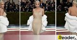 Κιμ Καρντάσιαν, Met Gala, Μέριλιν Μονρόε - Εχασε 8,kim karntasian, Met Gala, merilin monroe - echase 8