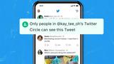 Twitter, Circle,150