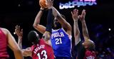 NBA Σίξερς - Χιτ 99-79, Εμπίντ, Φιλαντέλφεια, 2-1,NBA sixers - chit 99-79, ebint, filantelfeia, 2-1