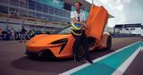 O Bruno Senna, McLaren Artura, Μαϊάμι Video,O Bruno Senna, McLaren Artura, maiami Video