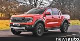 Νέο Ford Ranger Raptor,neo Ford Ranger Raptor